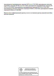 Лицензия клиники Офтальмологическая клиника Vista (Виста) — — №6