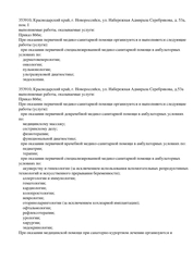 Лицензия клиники Медицинский центр Фамилия — №5