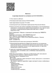 Лицензия клиники Инвитро на проспекте Революции — № ЛО-36-01-004301 от 07 декабря 2020