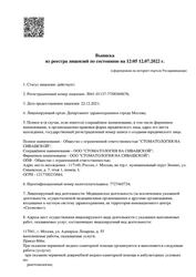 Лицензия клиники Все свои! Нахимовский проспект — № Л041-01137-77/00369678 от 22 декабря 2021