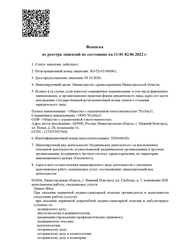 Лицензия клиники Медицинский центр РусМед на Окском Съезде — № Л0-52-01-0069641 от 09 октября 2020