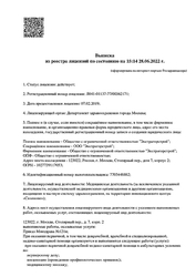 Лицензия клиники Зуб.ру на 1905 года — № ЛО41-01137-77/00362171 от 07 февраля 2019