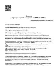 Лицензия клиники Зуб.ру на Щукинской — № Л041-01137-77/00367885 от 06 октября 2021