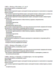 Лицензия клиники Университетская клиническая больница №4. Первого МГМУ имени И. М. Сеченова — — №13