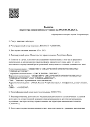 Лицензия клиники Клиника Генезис на Семашко — № Л041-01177-91/00367056 от 13 января 2021