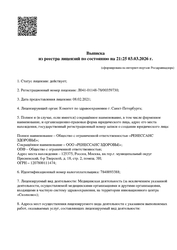 Лицензия клиники Клиника Budu (Буду) — — №7