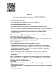 Лицензия клиники Клиника Бильданова — № Л041-01184-63/00690531 от 25 сентября 2023