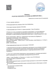Лицензия клиники Стоматологический центр города Primed на Комендантском — № Л041-01148-78/00349544 от 03 июня 2020