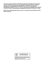 Лицензия клиники Стоматология Мистер ПрезиДент — № Л041-01152-29/00334117 от 13 августа 2019