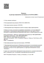 Лицензия клиники Стоматология МегаДэнт Плюс — № Л041-01181-16/00321198 от 10 мая 2018