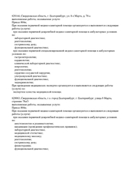Лицензия клиники Город Сердца — № Л041-01021-66/00299083 от 04 июня 2015