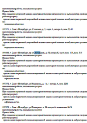 Лицензия клиники Счастливый Взгляд на Лиговском — № Л041-01021-66/00358979 от 17 декабря 2020