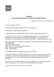 Лицензия клиники Стоматология Зубастик на Разъезжей — № Л041-01148-78/00308221 от 01 августа 2016