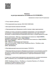 Лицензия клиники Медицинский центр Лайф Клиник — — №7
